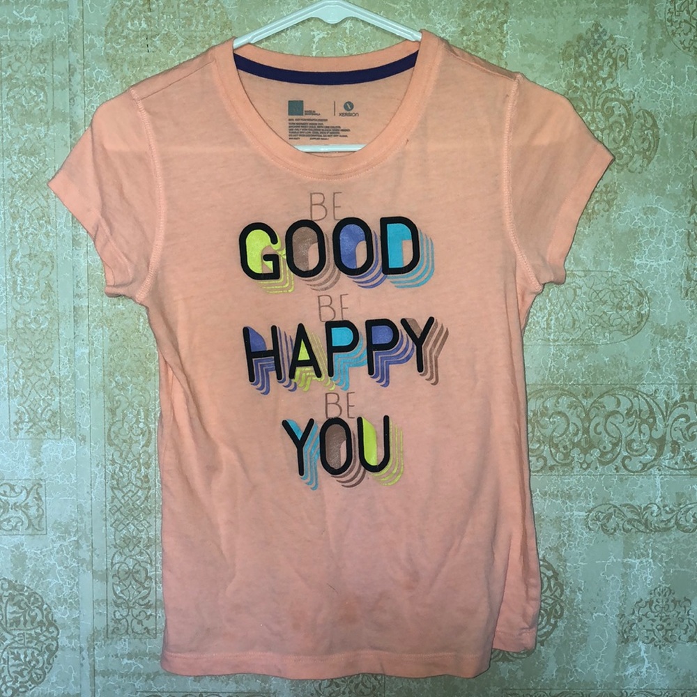 Xersion peach girls t-shirt